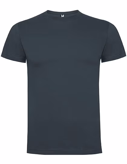 Roly T-Shirt in Cotone a maniche corte con fascia collo, Ebony 231 XL, RY6502