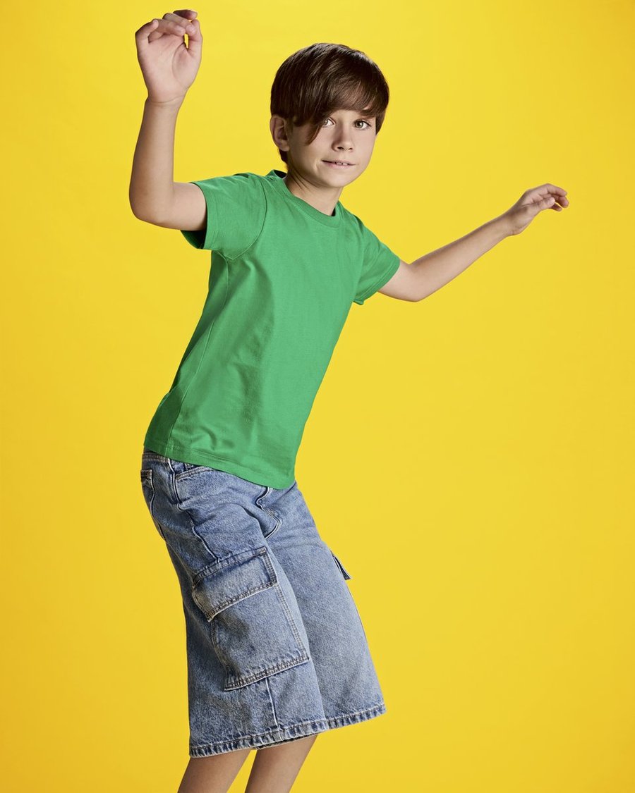 Roly Kids´ Dogo Premium T-Shirt White 01 3/4 Jahre (RY6502K), RY6502K