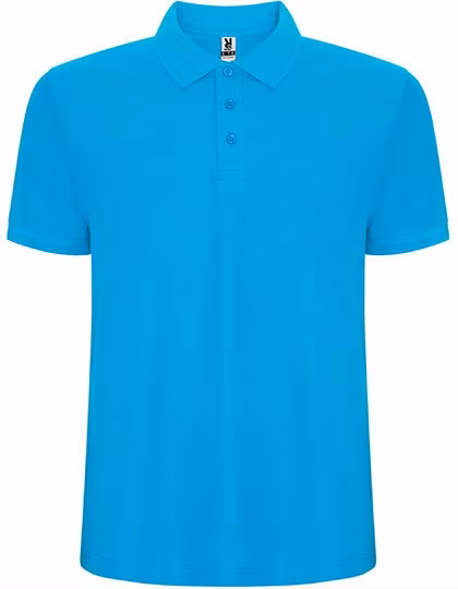 Roly Pegaso Premium Poloshirt mit Nackenband, Turquoise 12 S, RY6609