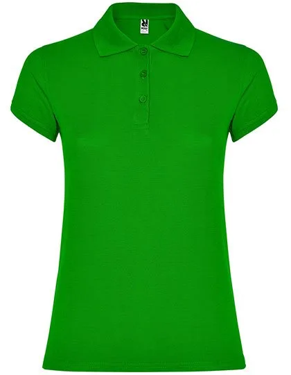 Roly Poloshirt Star, taillierter Schnitt für Damen, Grass Green 83 XXL, RY6634