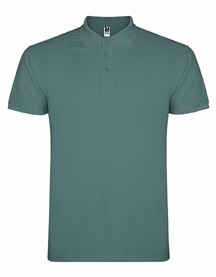 Baumwoll-Polo mit Rippkragen und Seitenschlitzen