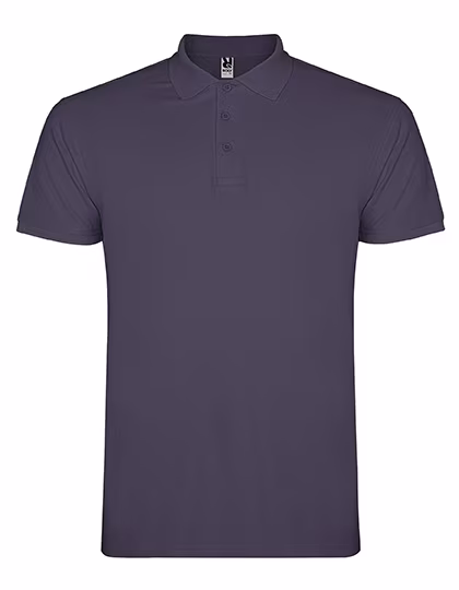 Roly Polo en Coton avec col côtelé et fentes latérales, Lilac 121 XXL, RY6638