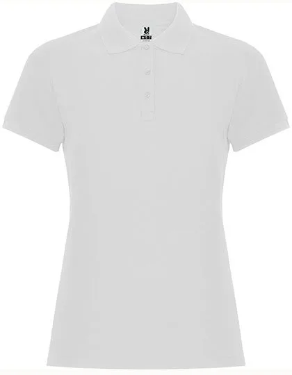 Roly Piqué Polo Shirt Pegaso Premium for Women, White 01 S, RY6644