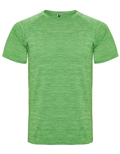 Roly Sport T-Shirt Austin mit Raglan-Ärmeln für Herren, Heather Lime 250 XL, RY6654