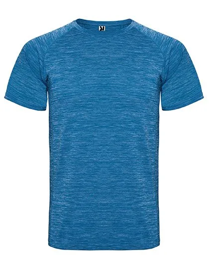 Roly Sport T-Shirt Austin mit Raglan-Ärmeln für Herren, Heather Royal Blue 248 M, RY6654