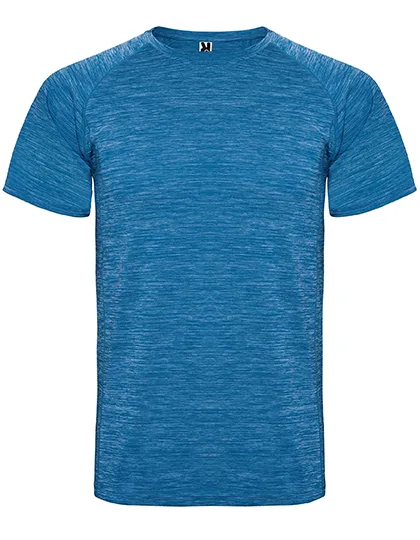Roly Sport Kids´ Austin Funktions-T-Shirt Polyester, Heather Royal Blue 248 8 Jahre, RY6654K
