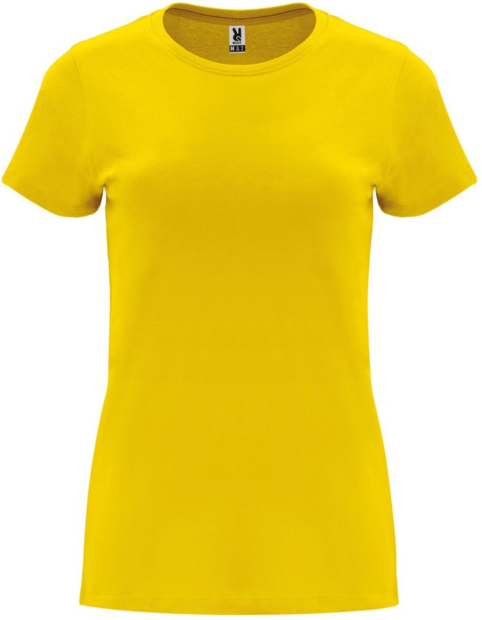 Roly T-shirt Capri coupe cintrée en Coton, Heather Grey 58 M, RY6683