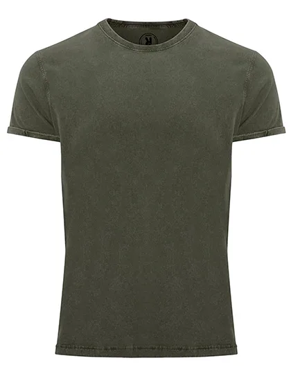 Roly T-Shirt aus 100% Baumwolle für Herren, Dark Green Brown 38 L, RY6689