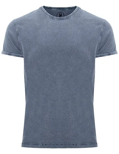 Roly T-Shirt aus 100% Baumwolle für Herren, Denim Blue 86 L, RY6689