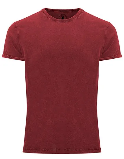 Roly T-Shirt aus 100% Baumwolle für Herren, Garnet Red 57 M, RY6689