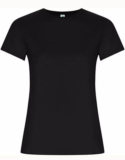 Roly Eco T-shirt en Coton bio doré, cintré, White 01 M, RY6696