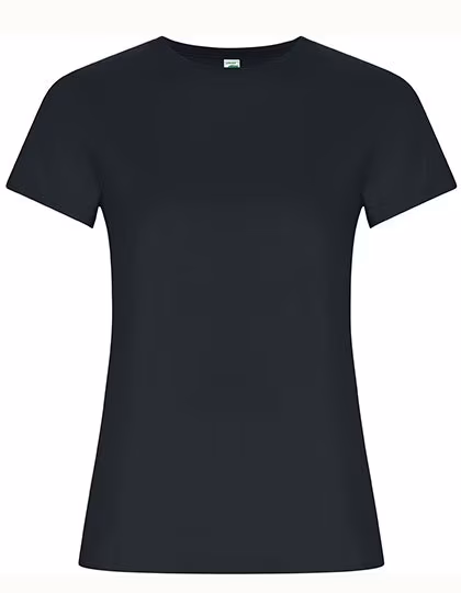 Roly Eco Goldenes Bio-Baumwoll T-Shirt, tailliert, Ebony 231 L, RY6696