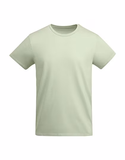 Roly Eco Organic Cotton T-Shirt Breda with Crew Neck, Mist Green 264 XL, RY6698