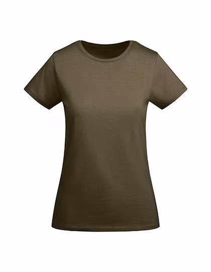 Roly Eco Tailliertes Bio-Baumwolle T-Shirt Breda, Mist Green 264 XL, RY6699