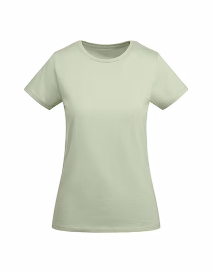 Roly Eco Tailliertes Bio-Baumwolle T-Shirt Breda, Mist Green 264 XL, RY6699