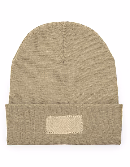 Stamina Bonnet tricoté double couche en Polyester Bulnes, Beige 06 One Size, RY6997