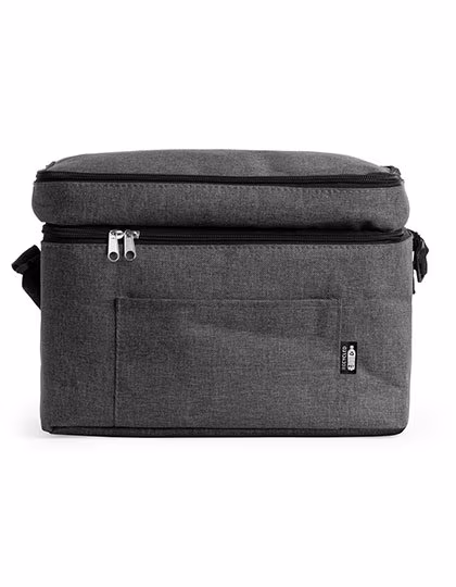 Stamina XL Kühltasche Marlox aus recyceltem Polyester, Black Melange 243 20 x 30 x 25 cm, RY7609