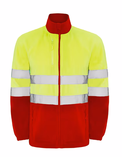 Roly Workwear Altair Fleece Jacket with Reflective Bands