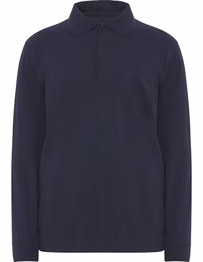 Roly Workwear Langarm-Poloshirt Santana mit Flammschutz, Navy Blue 55 S, RY9402
