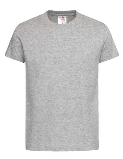Stedman® Classic-T Organic T-Shirt Bio Baumwolle für Kinder, Grey Heather M (134/140), S2220K