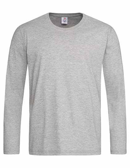Stedman® Classic-T Langarmshirt aus Baumwolle, Grey Heather M, S240
