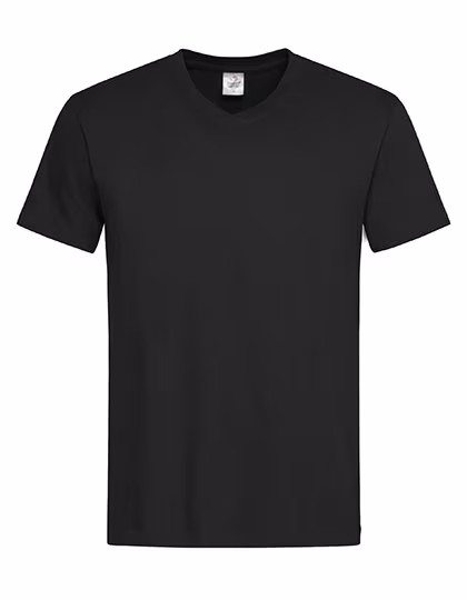 Stedman® Klassisches V-Neck T-Shirt aus Baumwolle, Orange XL, S270