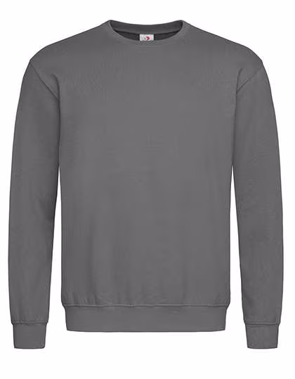 Stedman® Sweat Icy Cold Classic Coton-Polyester, Grey Heather XS, S320
