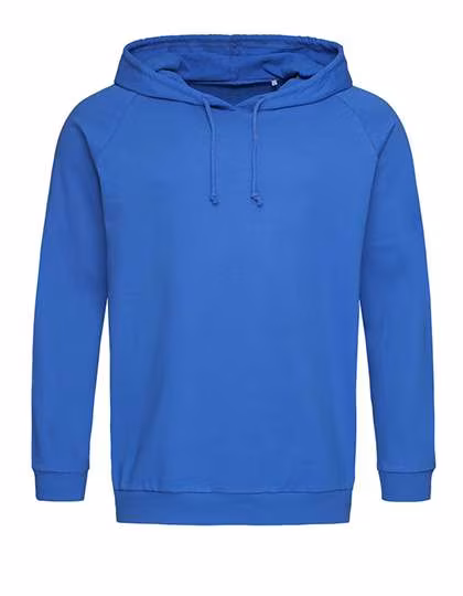 Stedman® Sweat à capuche léger en Coton à manches raglan, Bright Royal XXL, S4200