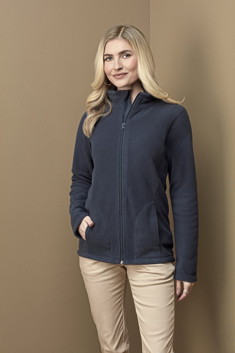 Stedman® Fleece-Jacke mit Stehkragen für Damen, Black Opal XS, S5100