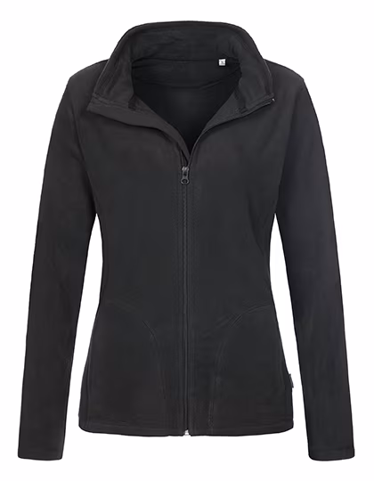 Stedman® Fleece Jacket with Stand-Up Collar for Women, Blue Midnight M, S5100