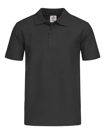 Stedman® Kinder-Polo aus ringgesponnener Baumwolle, Black Opal M (134/140), S510K