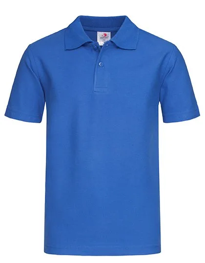 Stedman® Kinder-Polo aus ringgesponnener Baumwolle, Bright Royal L (146/152), S510K