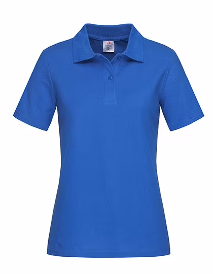 Stedman® Kurzarm Polo Shirt Baumwolle für Damen, Bright Royal L, S519