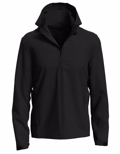 Stedman® Lux Giacca Softshell da Uomo con Cappuccio
