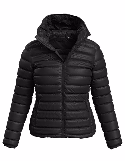Stedman® Luxury Quilted Jacket with Hood Women, Black Opal XS, S5520