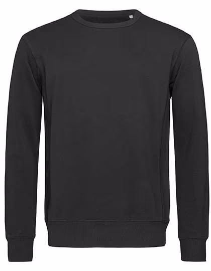 Stedman® Sweatshirt Select with Wide Ribbed Cuffs, Black Opal S, S5620