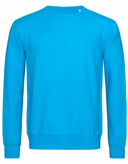 Stedman® Sweatshirt Select mit breiten Ripp-Bündchen, Hawaii Blue XL, S5620