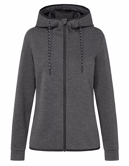 Stedman® Veste Scuba recyclée à capuche, Anthra Heather S, S5940
