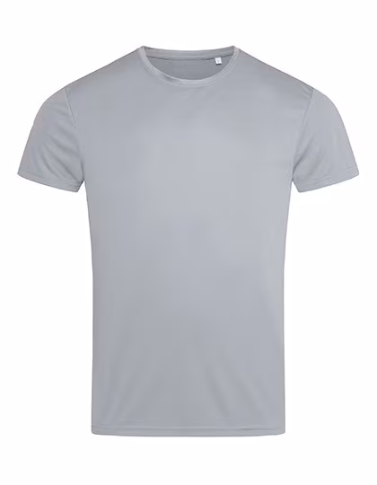 Stedman® Reflektierendes Sports-T-Shirt mit ACTIVE-DRY°, Silver Grey S, S8000