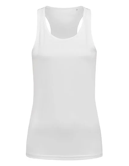 Stedman® Sporttop mit Racerback und ACTIVE-DRY®, White S, S8110
