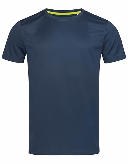 Stedman® Active 140 Crew Neck T-Shirt Mesh, Marina Blue L, S8400