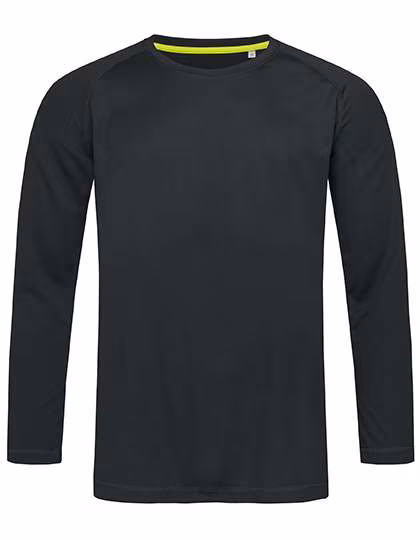 Stedman® Active 140 Langarm-Sportshirt mit Mesh, White S, S8420