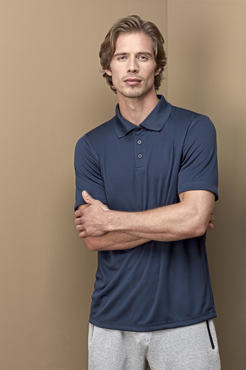 Stedman® Active 140 Polo aus Polyester-Mesh, White S, S8450