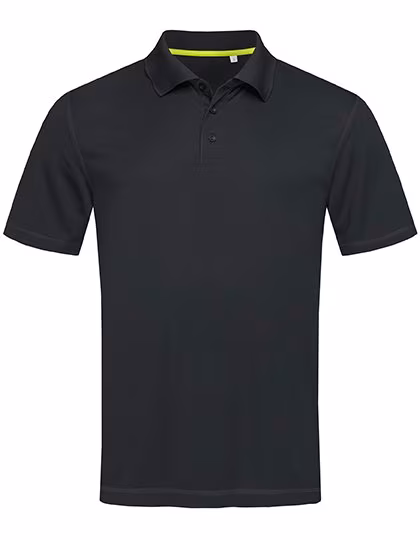 Stedman® Polo Active 140 en Polyester Mesh, White S, S8450