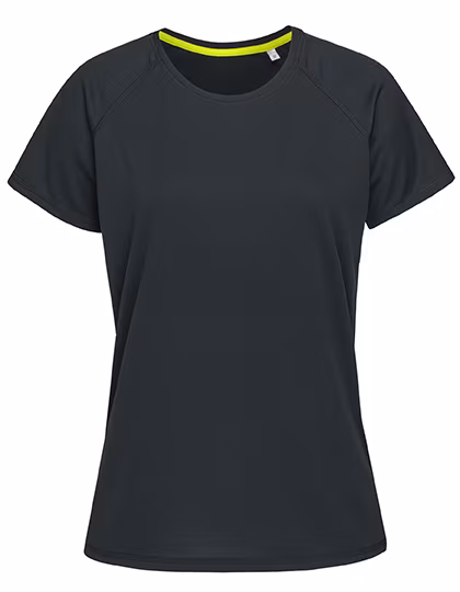 Stedman® Raglan T-Shirt made of Bird-Eyelet Mesh, White L, S8500