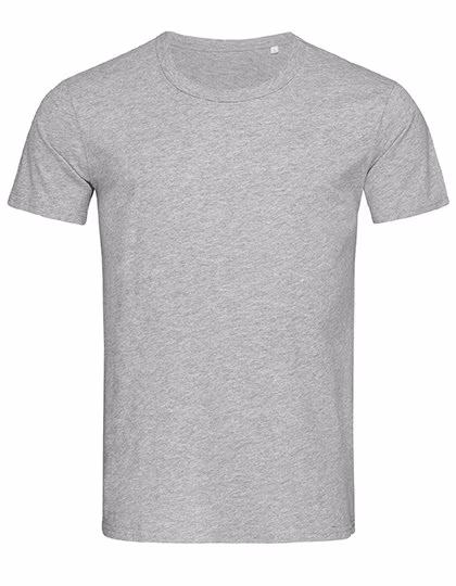 Stedman® Ben Crew Neck T-Shirt in Cotone, Grey Heather XXL, S9000
