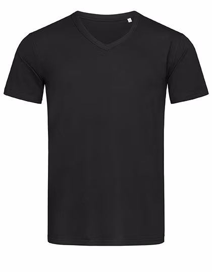 Stedman® T-Shirt con scollo a V in Cotone, White S, S9010