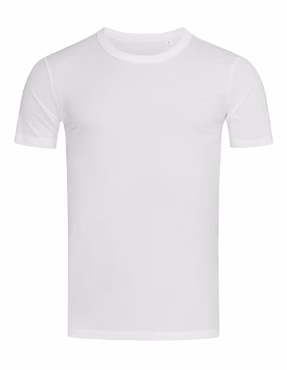 Stedman® Morgan Crew Neck T-Shirt aus Baumwolle, White S, S9020