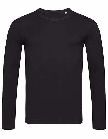 Stedman® Morgan T-Shirt a maniche lunghe in Cotone, White M, S9040