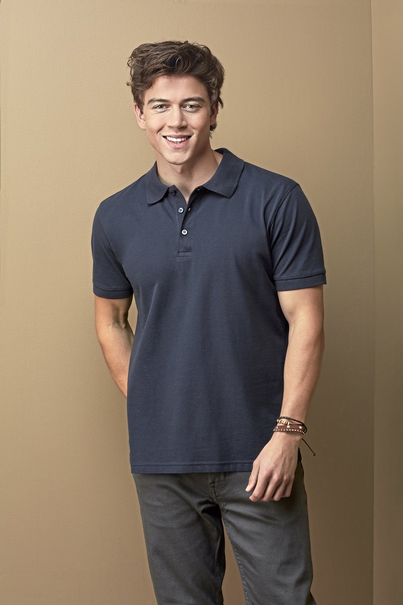 Stedman® Luxus Poloshirt aus ringgesponnener Baumwolle, Grey Heather XXL, S9060